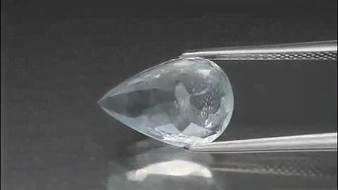 Аквамарин груша 4.1 карат | Купить на сайте www.nvovkjewelry.com.ua